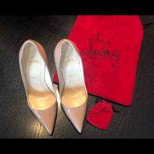 So Kate 120 tan patent leather size 37